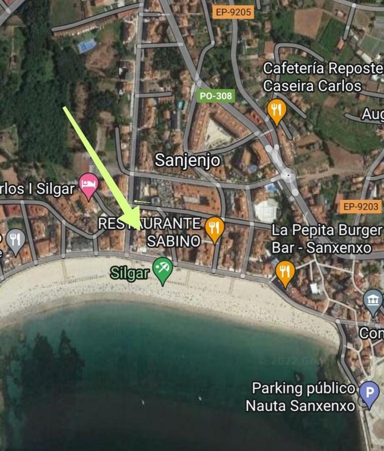 Apartamento Playa Silgar -50 M Playa Con 2 Garajes Y 3 Dormitorios Саншеншо Екстер'єр фото